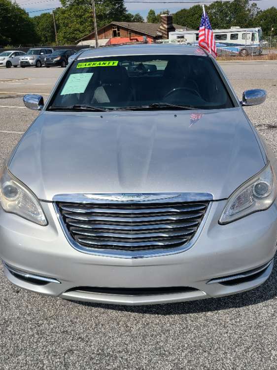 Chrysler 200 2012 Silver